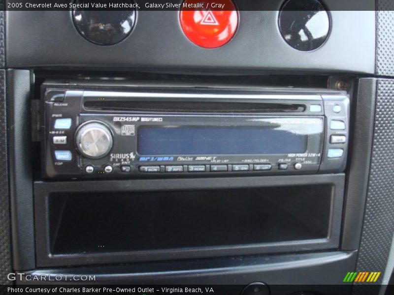 Galaxy Silver Metallic / Gray 2005 Chevrolet Aveo Special Value Hatchback