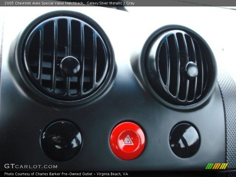 Galaxy Silver Metallic / Gray 2005 Chevrolet Aveo Special Value Hatchback