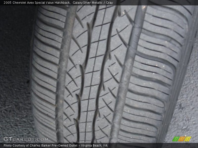 Galaxy Silver Metallic / Gray 2005 Chevrolet Aveo Special Value Hatchback