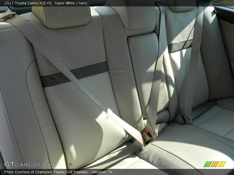 Super White / Ivory 2012 Toyota Camry XLE V6