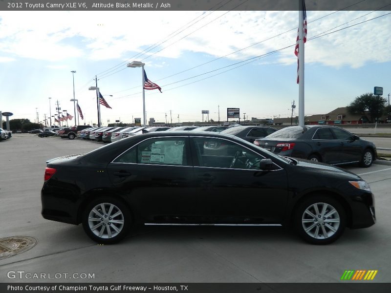 Attitude Black Metallic / Ash 2012 Toyota Camry XLE V6