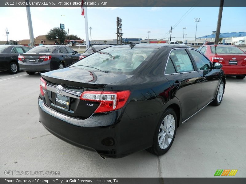 Attitude Black Metallic / Ash 2012 Toyota Camry XLE V6