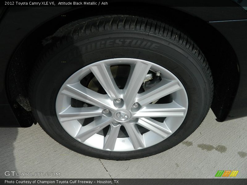 Attitude Black Metallic / Ash 2012 Toyota Camry XLE V6