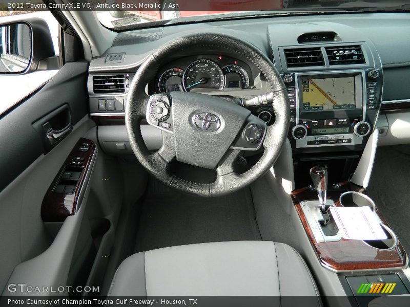 Attitude Black Metallic / Ash 2012 Toyota Camry XLE V6