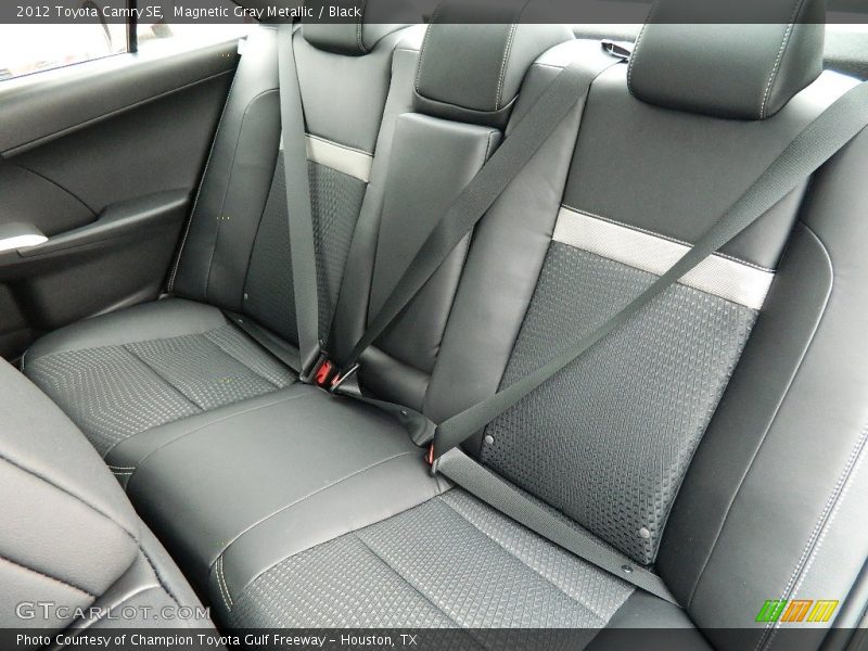 Magnetic Gray Metallic / Black 2012 Toyota Camry SE