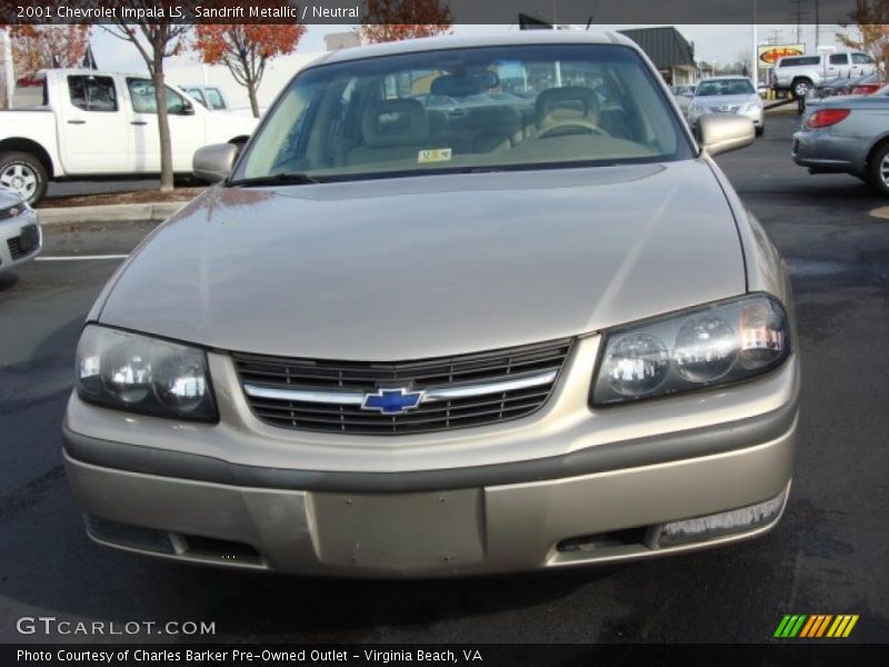 Sandrift Metallic / Neutral 2001 Chevrolet Impala LS