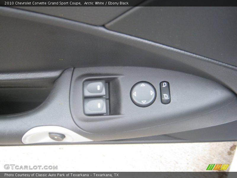 Arctic White / Ebony Black 2010 Chevrolet Corvette Grand Sport Coupe