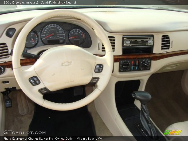 Sandrift Metallic / Neutral 2001 Chevrolet Impala LS