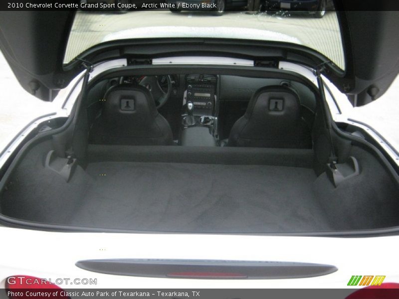 2010 Corvette Grand Sport Coupe Trunk