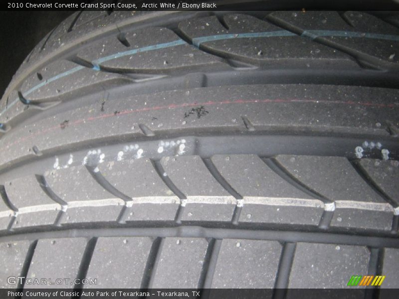 Arctic White / Ebony Black 2010 Chevrolet Corvette Grand Sport Coupe