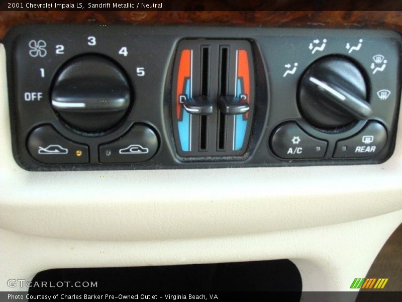Sandrift Metallic / Neutral 2001 Chevrolet Impala LS