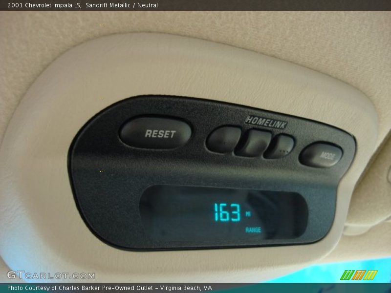 Sandrift Metallic / Neutral 2001 Chevrolet Impala LS
