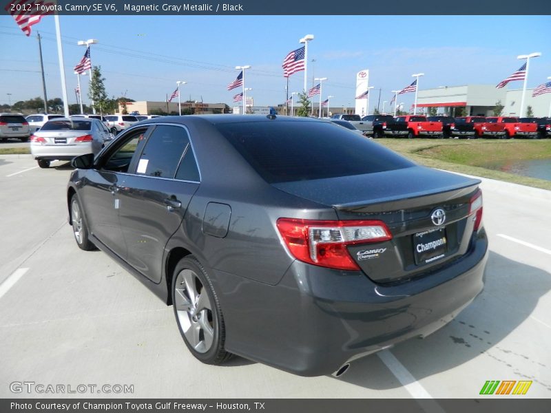 Magnetic Gray Metallic / Black 2012 Toyota Camry SE V6