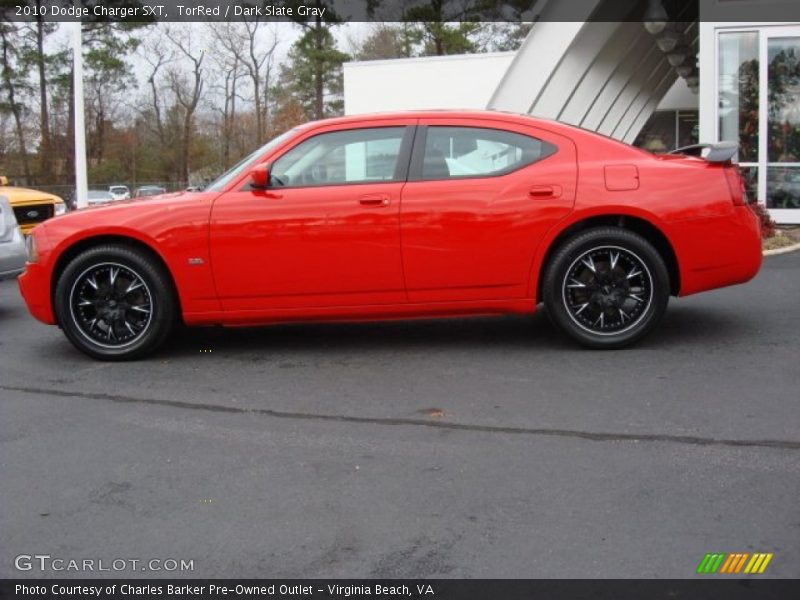 TorRed / Dark Slate Gray 2010 Dodge Charger SXT