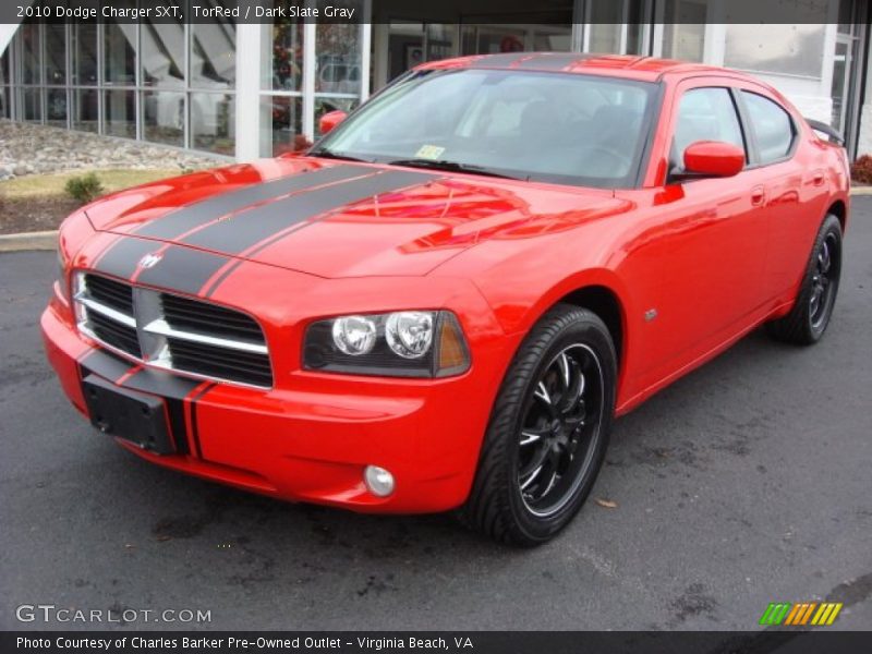 TorRed / Dark Slate Gray 2010 Dodge Charger SXT
