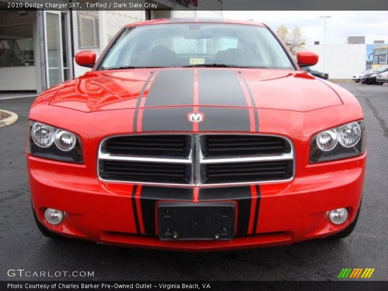 TorRed / Dark Slate Gray 2010 Dodge Charger SXT
