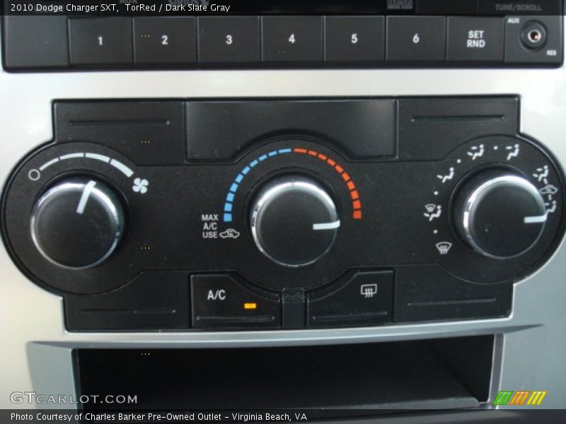 TorRed / Dark Slate Gray 2010 Dodge Charger SXT