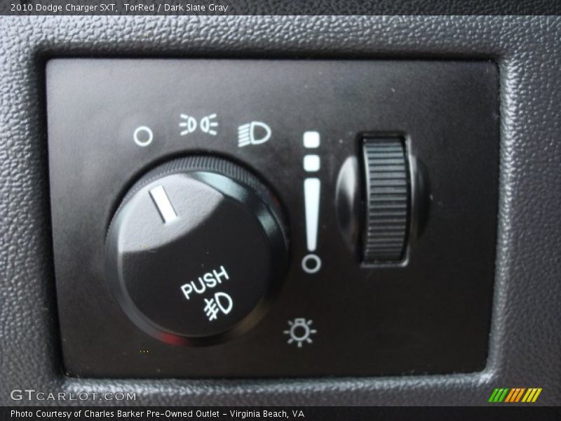 TorRed / Dark Slate Gray 2010 Dodge Charger SXT