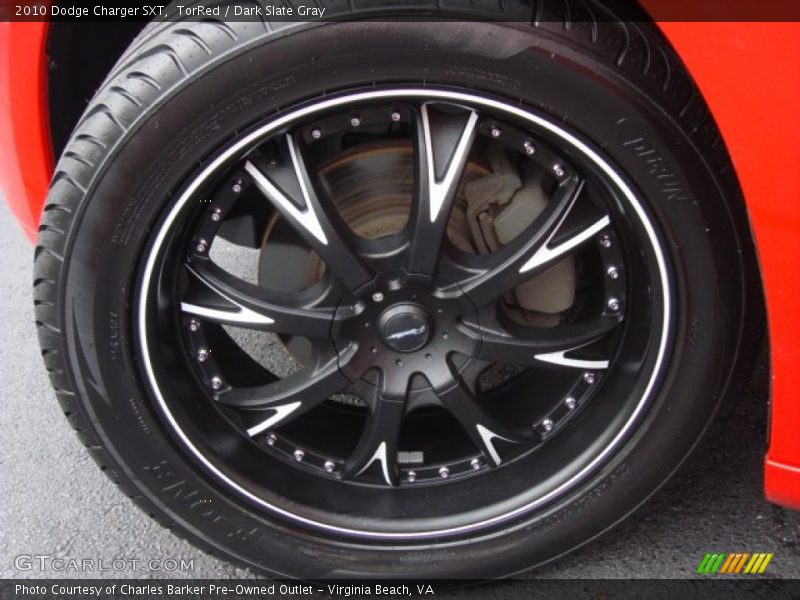 Custom Wheels of 2010 Charger SXT