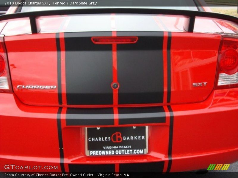 TorRed / Dark Slate Gray 2010 Dodge Charger SXT