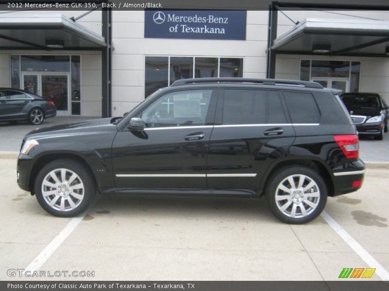 Black / Almond/Black 2012 Mercedes-Benz GLK 350