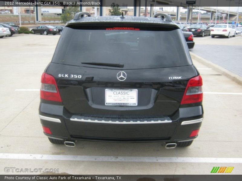 Black / Almond/Black 2012 Mercedes-Benz GLK 350