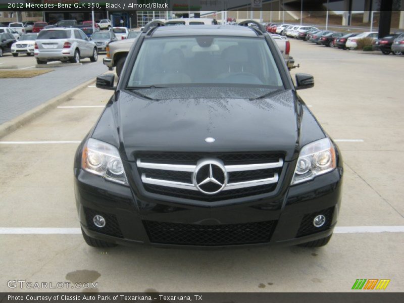 Black / Almond/Black 2012 Mercedes-Benz GLK 350