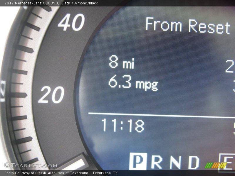Black / Almond/Black 2012 Mercedes-Benz GLK 350