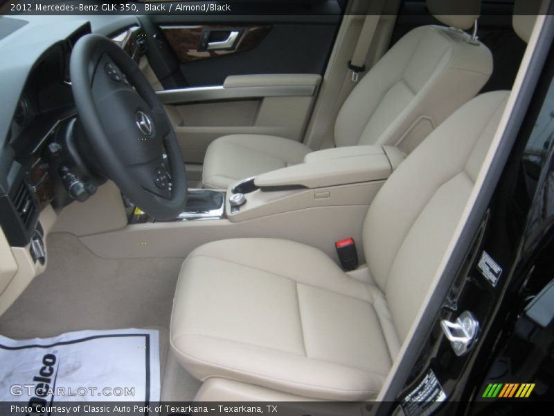 Black / Almond/Black 2012 Mercedes-Benz GLK 350