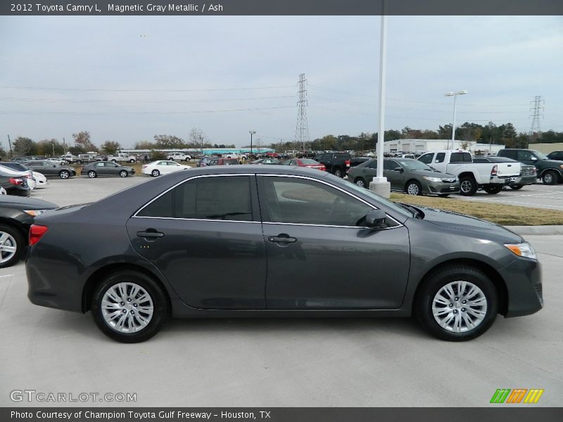 Magnetic Gray Metallic / Ash 2012 Toyota Camry L