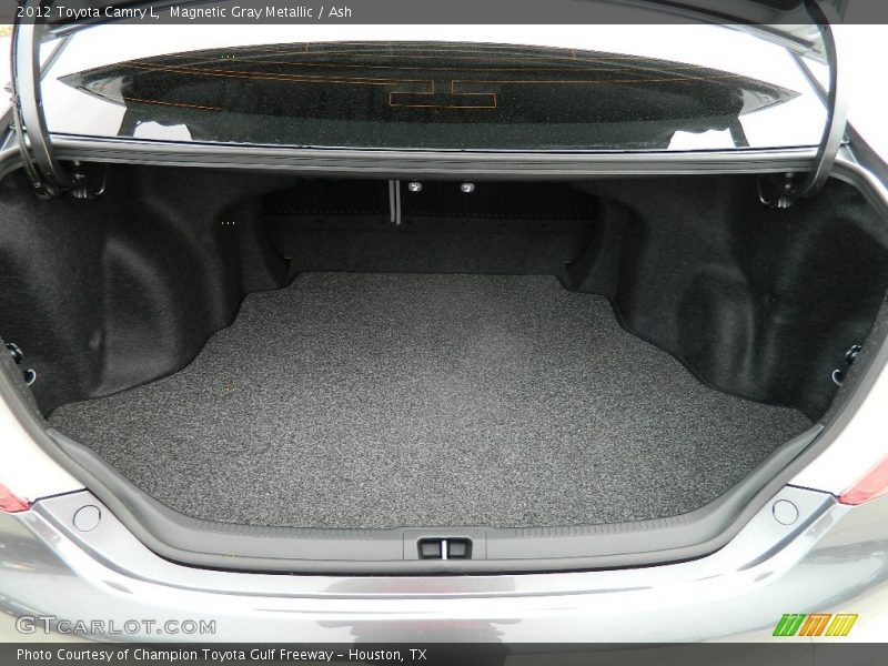 Magnetic Gray Metallic / Ash 2012 Toyota Camry L
