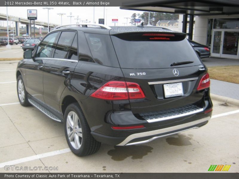 Black / Almond Beige 2012 Mercedes-Benz ML 350 4Matic