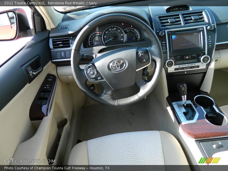 Barcelona Red Metallic / Ivory 2012 Toyota Camry XLE