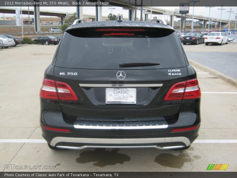 Black / Almond Beige 2012 Mercedes-Benz ML 350 4Matic