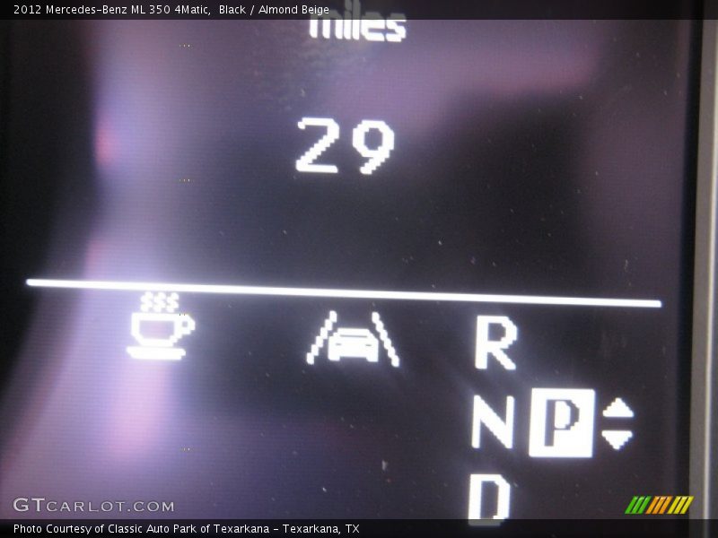 Black / Almond Beige 2012 Mercedes-Benz ML 350 4Matic