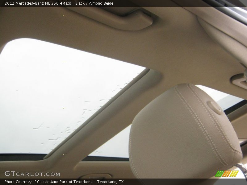 Black / Almond Beige 2012 Mercedes-Benz ML 350 4Matic