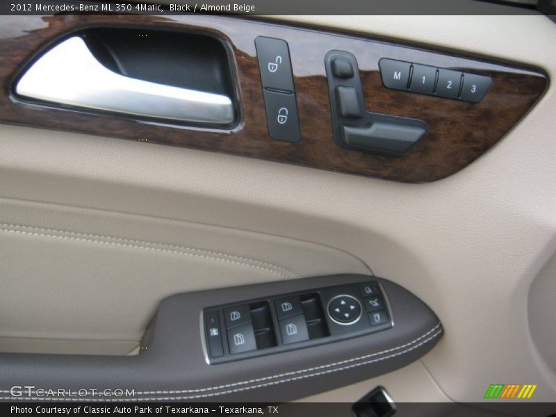 Black / Almond Beige 2012 Mercedes-Benz ML 350 4Matic