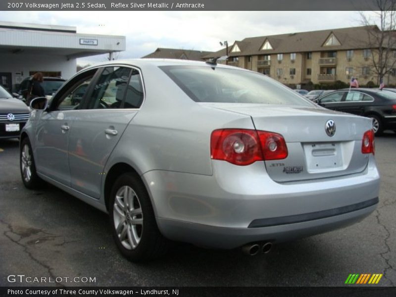 Reflex Silver Metallic / Anthracite 2007 Volkswagen Jetta 2.5 Sedan