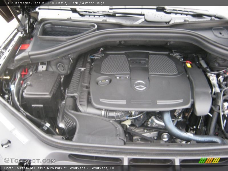 Black / Almond Beige 2012 Mercedes-Benz ML 350 4Matic