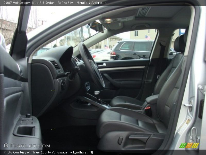Reflex Silver Metallic / Anthracite 2007 Volkswagen Jetta 2.5 Sedan