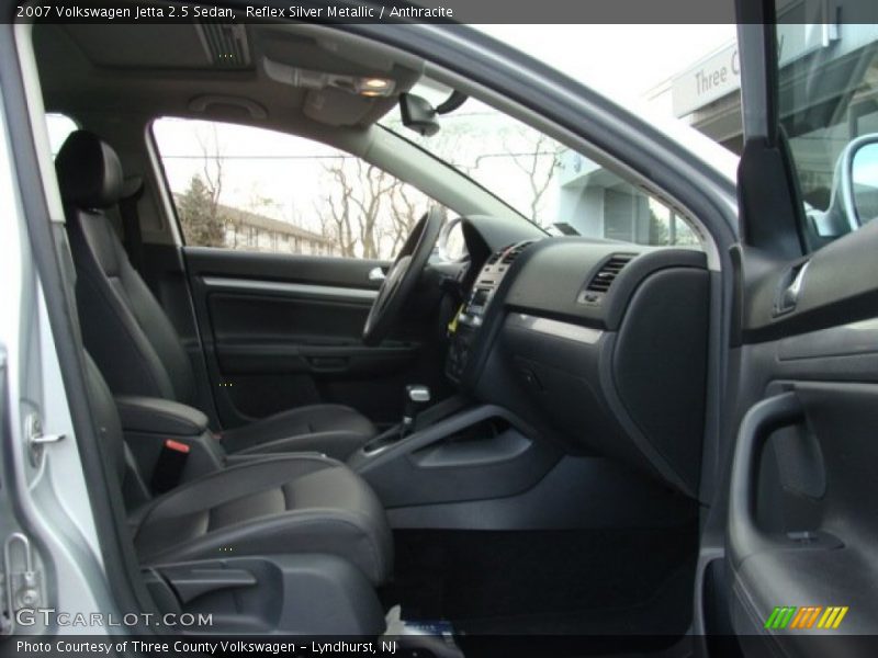 Reflex Silver Metallic / Anthracite 2007 Volkswagen Jetta 2.5 Sedan