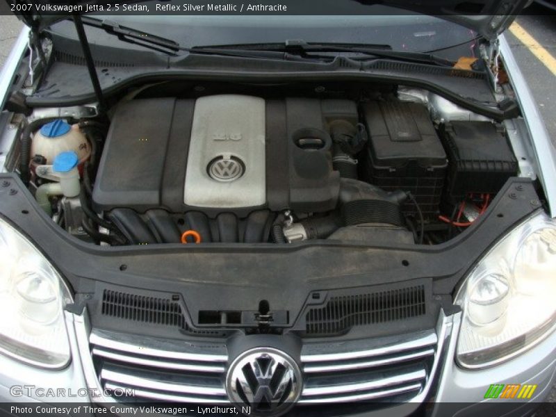 Reflex Silver Metallic / Anthracite 2007 Volkswagen Jetta 2.5 Sedan