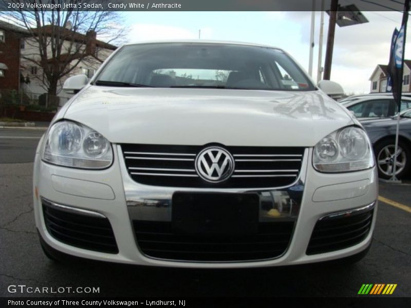 Candy White / Anthracite 2009 Volkswagen Jetta S Sedan
