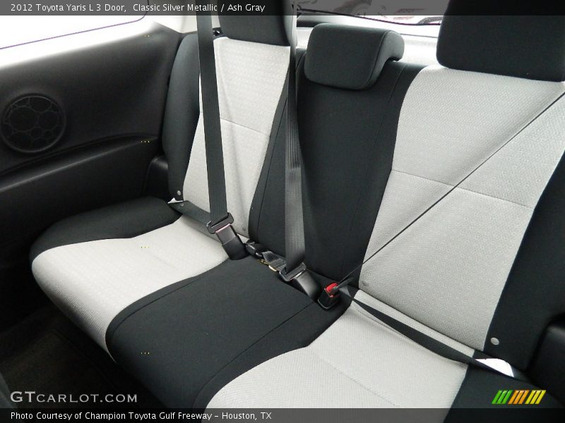 Classic Silver Metallic / Ash Gray 2012 Toyota Yaris L 3 Door