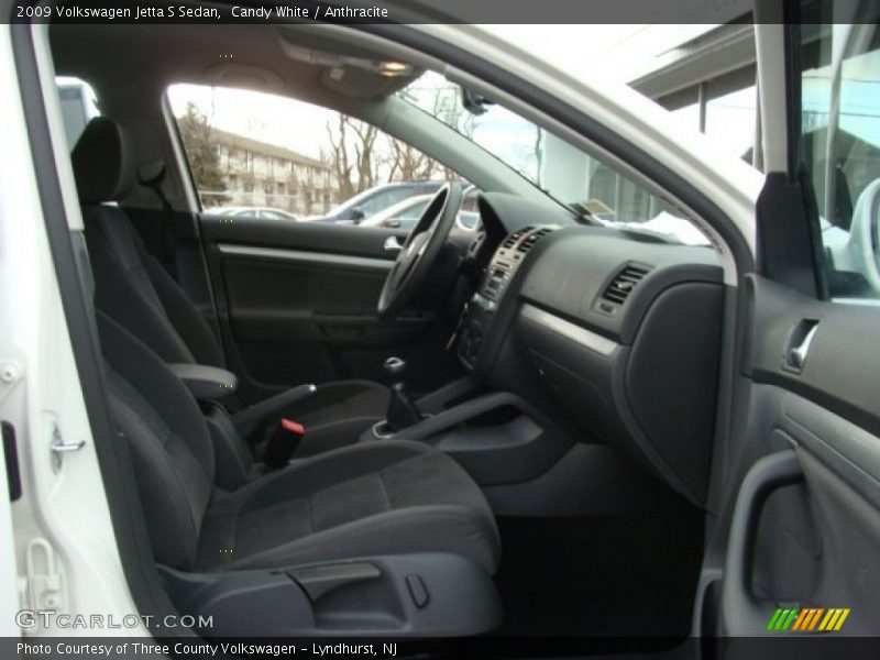 Candy White / Anthracite 2009 Volkswagen Jetta S Sedan