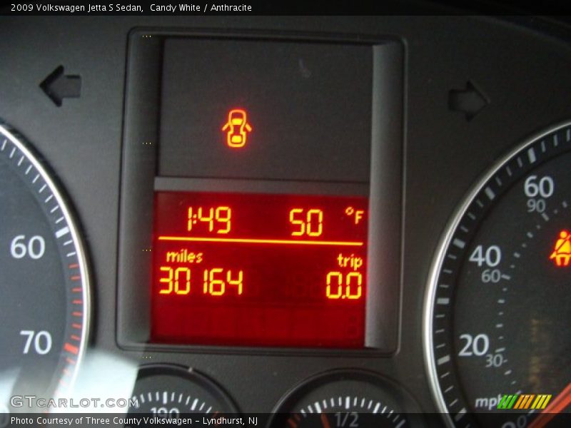 Candy White / Anthracite 2009 Volkswagen Jetta S Sedan