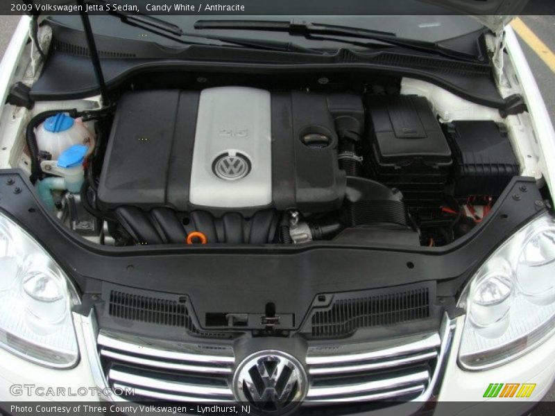 Candy White / Anthracite 2009 Volkswagen Jetta S Sedan