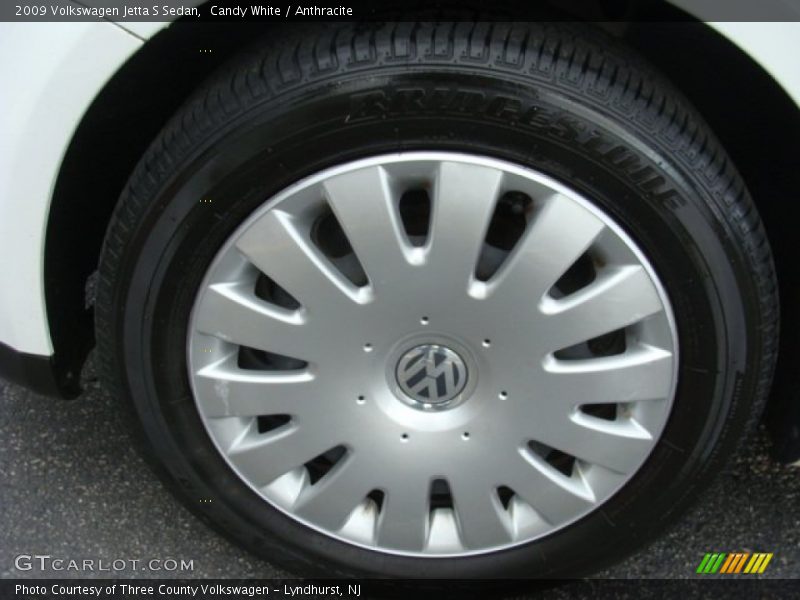 Candy White / Anthracite 2009 Volkswagen Jetta S Sedan