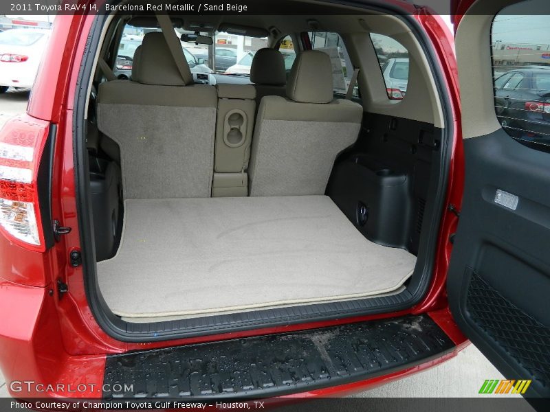 Barcelona Red Metallic / Sand Beige 2011 Toyota RAV4 I4