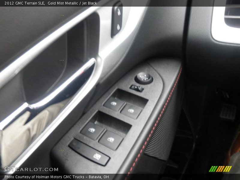 Gold Mist Metallic / Jet Black 2012 GMC Terrain SLE